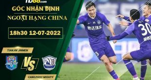Kèo nhà cái Tianjin Jinmen vs Cangzhou Mighty