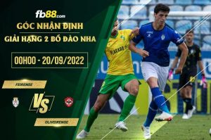Soi kèo nhận định Feirense vs Oliveirense