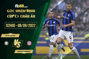 Soi kèo nhận định Inter Milan vs Bayern Munich