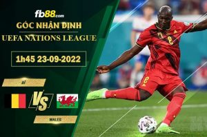 Soi kèo nhận định Bỉ vs Wales