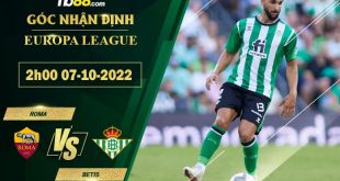 Soi kèo Roma vs Betis