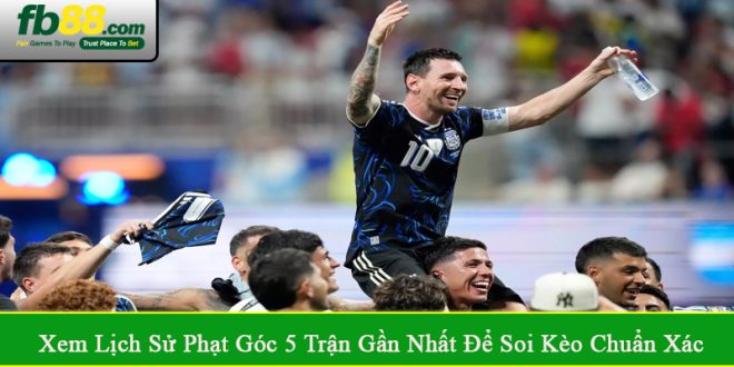 em lịch sử phạt góc 5 trận gần nhất