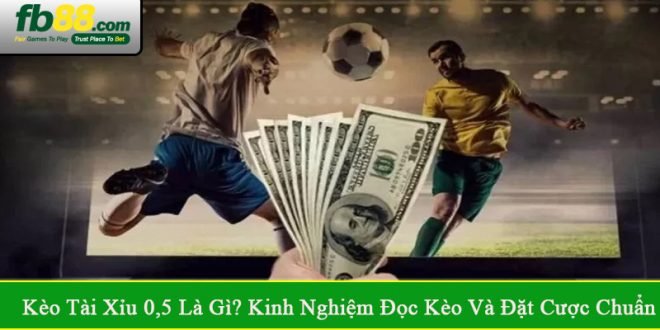 kèo tài xỉu 0,5
