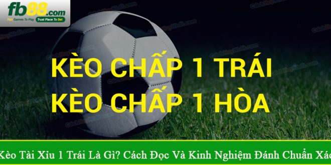 kèo tài xỉu 1 trái