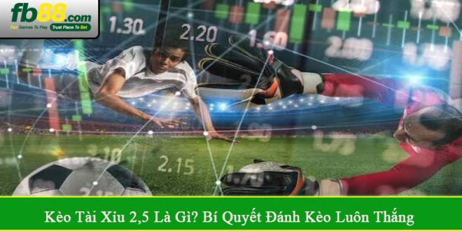 kèo tài xỉu 2,5